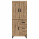 Credenza 2 pcs Rovere artigianale 69,5 x 34 x 180 cm