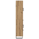 Credenza 2 pcs Rovere artigianale 69,5 x 34 x 180 cm