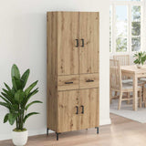 Credenza con cassetto Rovere artigianale 69,5 x 34 x 180 cm