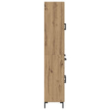 Credenza con cassetto Rovere artigianale 69,5 x 34 x 180 cm