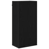 Set di mobili per il bagno 5 pcs Rovere Nero Legno truciolato