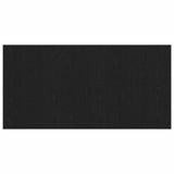 Testata con Comodino 3 pcs Rovere Nero Legno truciolato
