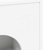 Casa per Gatti Bianco 42,5 x 40 x 53 cm Legno truciolato