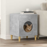Casa per Gatti Calcestruzzo 42,5 x 40 x 53 cm Legno truciolato