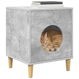 Casa per Gatti Calcestruzzo 42,5 x 40 x 53 cm Legno truciolato