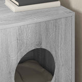 Casa per Gatti Grigio Sonoma 42,5 x 40 x 53 cm