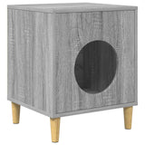 Casa per Gatti Grigio Sonoma 42,5 x 40 x 53 cm