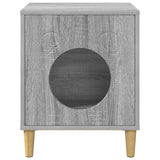 Casa per Gatti Grigio Sonoma 42,5 x 40 x 53 cm