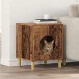 Casa per Gatti Legno vecchio 42,5 x 40 x 53 cm