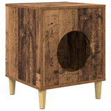 Casa per Gatti Legno vecchio 42,5 x 40 x 53 cm