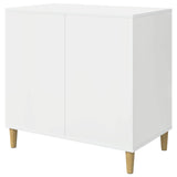 Casa per Gatti Bianco Lucido 72 x 42.5 x 70 cm