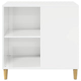 Casa per Gatti Bianco Lucido 72 x 42.5 x 70 cm