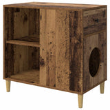 Casa per Gatti Legno vecchio 72 x 42.5 x 70 cm