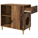 Casa per Gatti Legno vecchio 72 x 42.5 x 70 cm