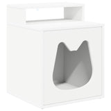 Casa per Gatti Bianco 42,5 x 40 x 53,5 cm Legno truciolato