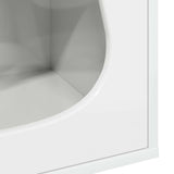 Casa per Gatti Bianco Lucido 42,5 x 40 x 53,5 cm