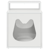 Casa per Gatti Bianco Lucido 42,5 x 40 x 53,5 cm