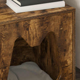 Casa per Gatti Rovere fumé 42,5 x 40 x 53,5 cm