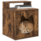 Casa per Gatti Rovere fumé 42,5 x 40 x 53,5 cm