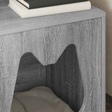 Casa per Gatti Grigio Sonoma 42,5 x 40 x 53,5 cm