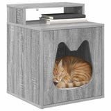 Casa per Gatti Grigio Sonoma 42,5 x 40 x 53,5 cm