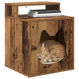 Casa per Gatti Legno vecchio 42,5 x 40 x 53,5 cm