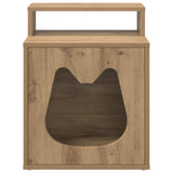 Casa per Gatti Rovere Artigianale 42,5 x 40 x 53,5 cm