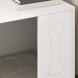 Cuccia per cani Bianco 44 x 42 x 49 cm Legno truciolato