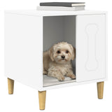Cuccia per cani Bianco 44 x 42 x 49 cm Legno truciolato