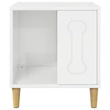 Cuccia per cani Bianco Lucido 44 x 42 x 49 cm Legno truciolato