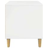 Cuccia per cani Bianco Lucido 44 x 42 x 49 cm Legno truciolato