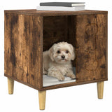 Cuccia per cani Rovere fumé 44 x 42 x 49 cm Legno truciolato