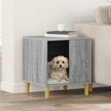 Cuccia per cani Grigio Sonoma 44 x 42 x 49 cm Legno truciolato