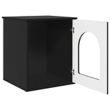 Casa per Gatti Nero 53 x 52 x 62 cm Legno truciolato