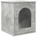 Casa per Gatti Calcestruzzo 53 x 52 x 62 cm Legno truciolato