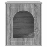 Casa per Gatti Grigio Sonoma 53 x 52 x 62 cm Legno truciolato