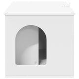 Casa per Gatti Bianco 85 x 55 x 50,5 cm Legno truciolato