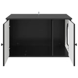 Casa per Gatti Nero 85 x 55 x 50,5 cm Legno truciolato