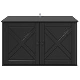 Casa per Gatti Nero 85 x 55 x 50,5 cm Legno truciolato