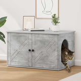 Casa per Gatti Calcestruzzo 85 x 55 x 50 cm Legno truciolato