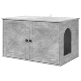 Casa per Gatti Calcestruzzo 85 x 55 x 50 cm Legno truciolato