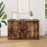 Casa per Gatti Rovere fumé 85 x 55 x 50 cm Legno truciolato