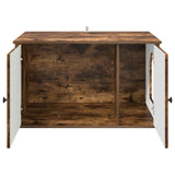 Casa per Gatti Rovere fumé 85 x 55 x 50 cm Legno truciolato