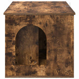 Casa per Gatti Rovere fumé 85 x 55 x 50 cm Legno truciolato