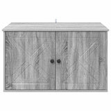 Casa per Gatti Grigio Sonoma 85 x 55 x 50 cm Legno truciolato