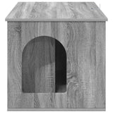 Casa per Gatti Grigio Sonoma 85 x 55 x 50 cm Legno truciolato