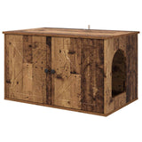 Casa per Gatti Legno vecchio 85 x 55 x 50 cm Legno truciolato
