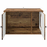 Casa per Gatti Legno vecchio 85 x 55 x 50 cm Legno truciolato