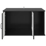 Casa per Gatti Nero 85 x 55 x 50 cm Legno truciolato