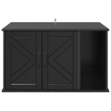 Casa per Gatti Nero 85 x 55 x 50 cm Legno truciolato